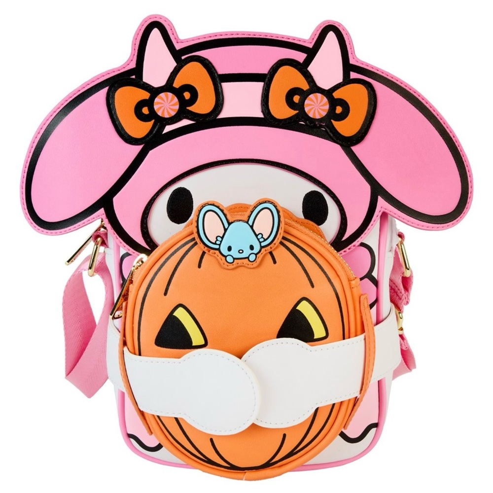 NWT Sanrio My Melody Pumpkin Crossbody